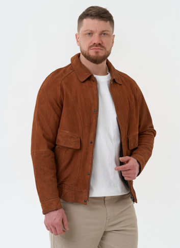 Мужская куртка из натуральной кожи 