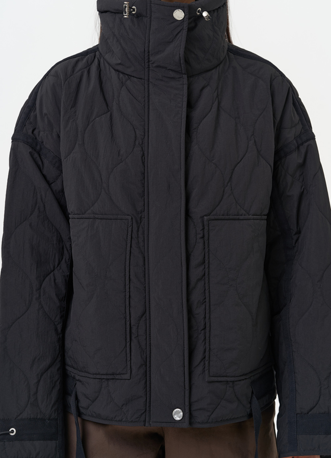 Короткая куртка с воротником стойкой модель № 30049 универмаг малина