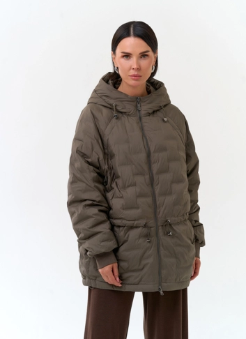 Женская куртка с капюшоном фото